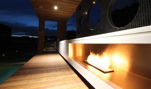 Ecosmart Fire XL900 Ethanol Burner - Black Finish - ESF.B.XL9.WTT.BL